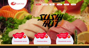 一个寿司英文网站